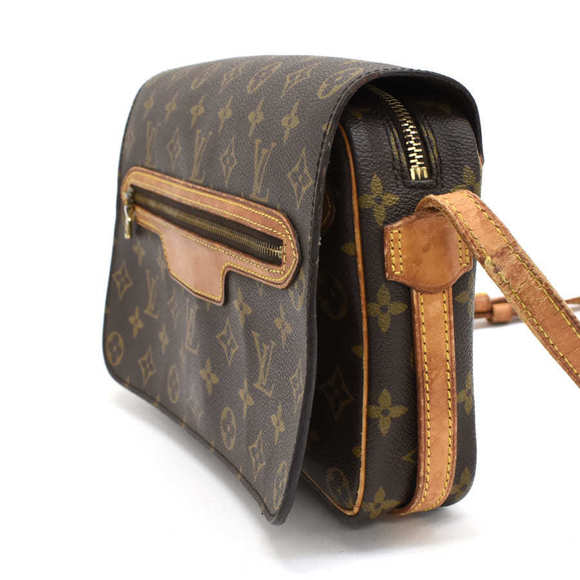 Louis Vuitton Senli Bag Monogram Brown Crossbody Shoulder - Picture 1 of 9